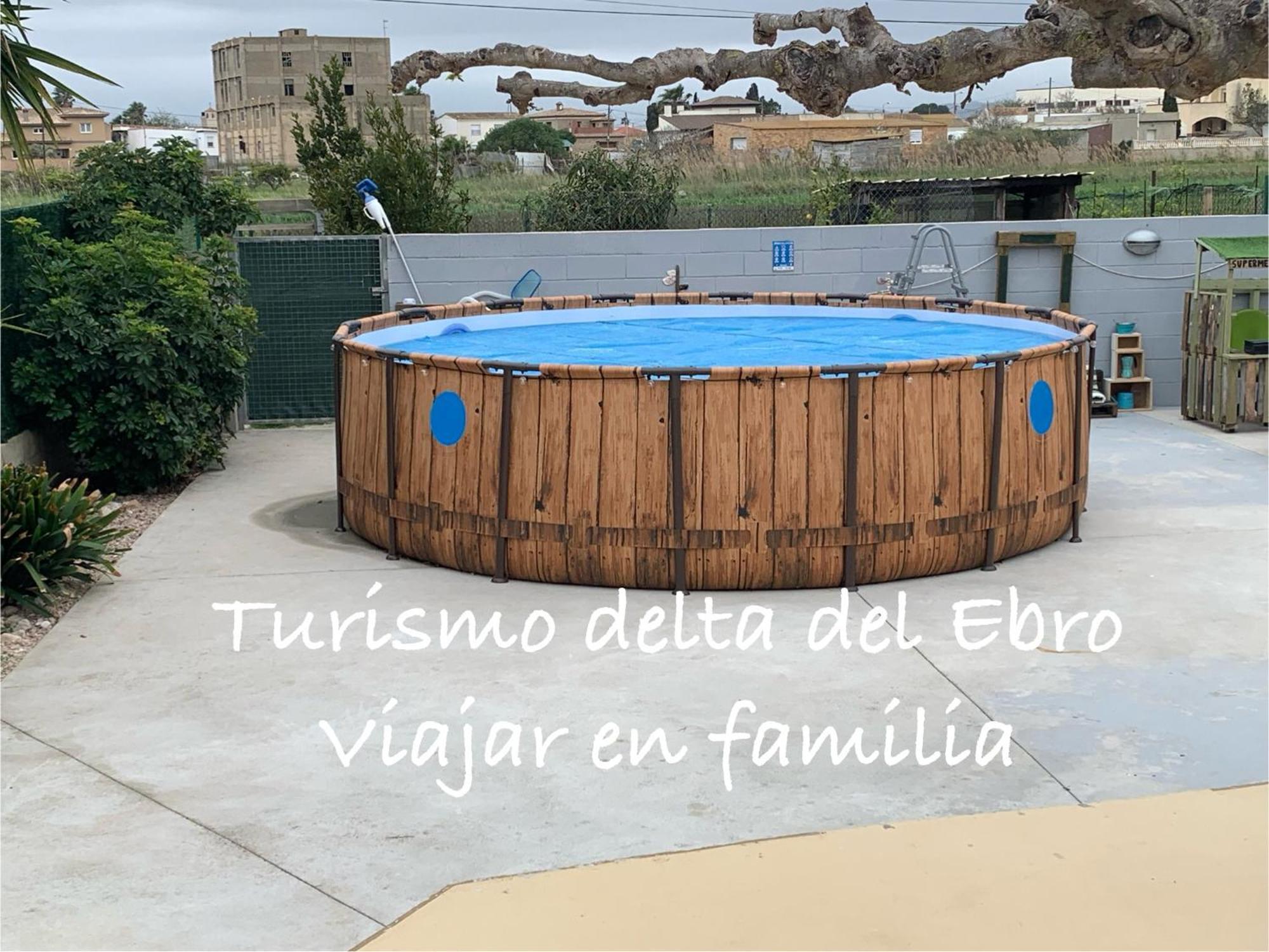Casa Enric , Con Zona Infantil, Piscina Y Parking Privado Guest House Deltebre Exterior photo